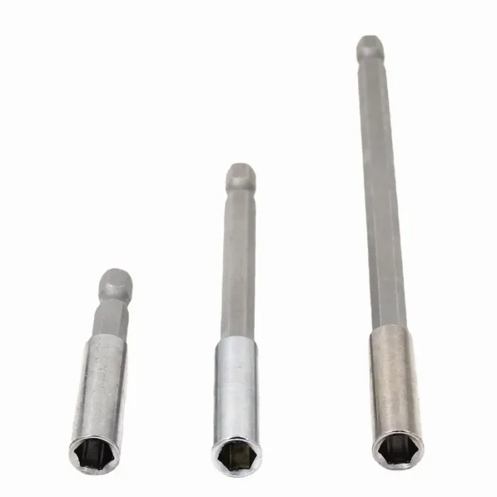 Electric Drill Socket Adapter 1/4 Hex shank self-locking quick release Screwdriver Extension Bar Bits Power Tools - Image 6