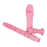 8 Holes Long Flute Musical Instrument Toys for Children Colorful Recorder Clarinet with Cleaning Stick Kids Beginner Funny Gifts - Image 4