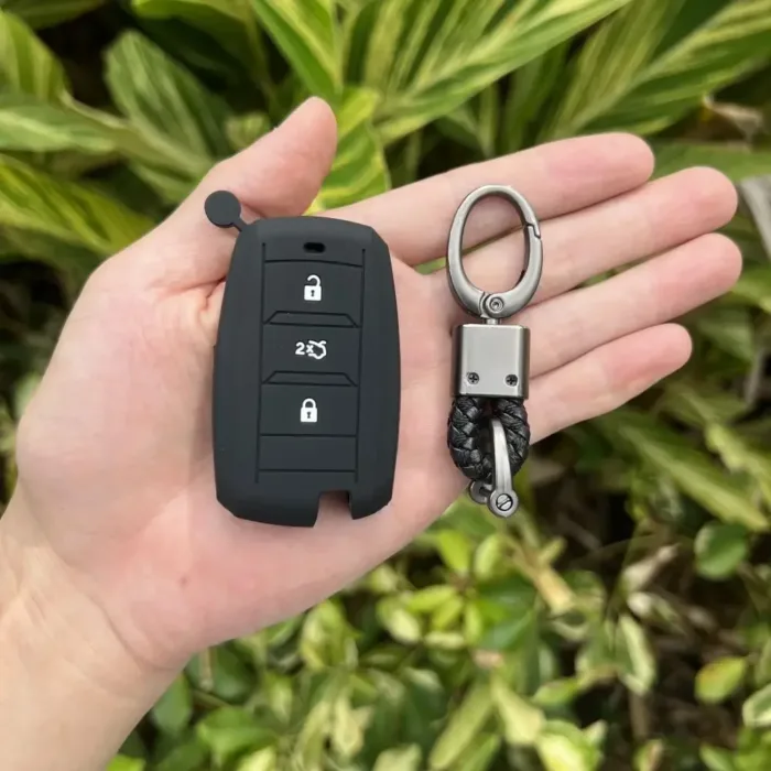 3 Buttons Silicone Key Cover Case Rubber Skin Shell Protector for Changan CS15 EADO Raeton CS35 CS55 CS75 Keychain Accessories - Image 24