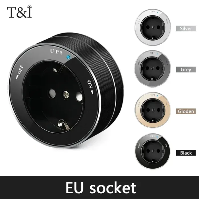 U. K., EU, USA, Interlocking Extension Electrical Sockets, Concealed Wall, Kitchen, U. K. UU - Image 19