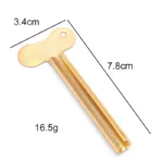 Hairdressing Tools Professional Stainless Steel Squeezer Hair Dye Paste Pigment Toothpaste Squeezers Squeeze Hair Dye Paste - Image 3