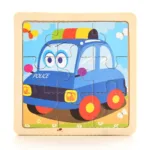 Baby Wooden Montessori Puzzle Child Game Wooden Puzzle 3D Cartoon Animal Puzzle Babies Toys Puzzles For Kids 1 2 3 Year Old - Image 10