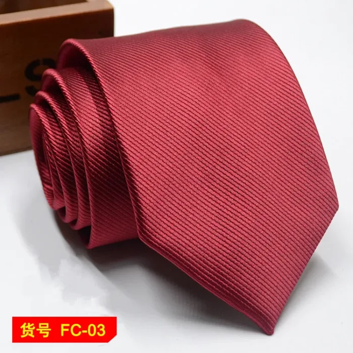 67 Styles Men's Ties Solid Color Stripe Flower Floral 7-8cm Jacquard Necktie Accessories Daily Wear Cravat Wedding Party Gift - Image 28