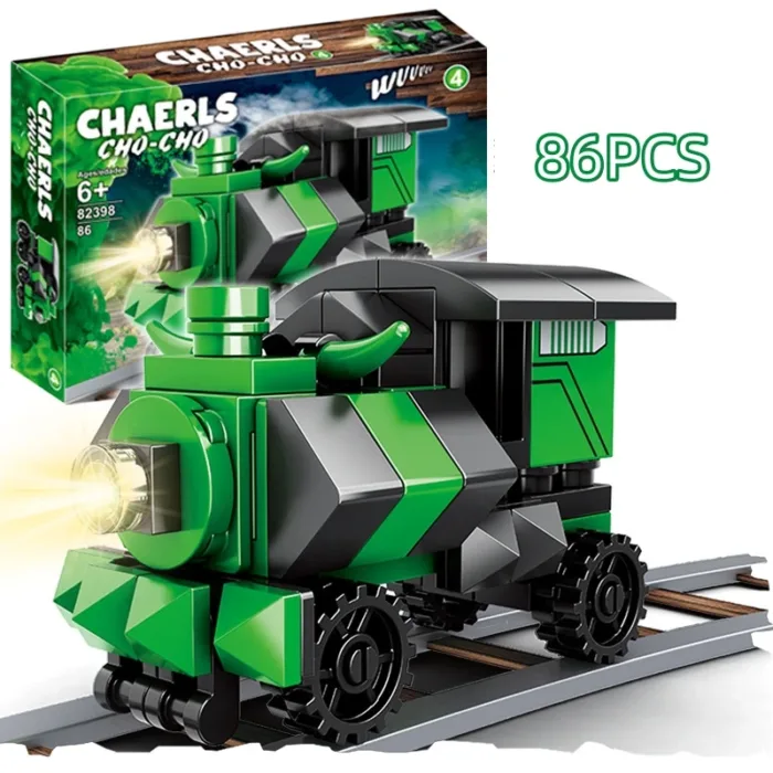 Hot Game Choo-Choo Charles Building Blocks Demonic Spider Train Animal Monster Figures Bricks MOC Toys For Children Gifts - Image 11