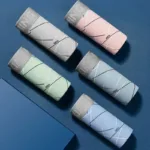 Thin Breathable Cotton Crotch Line Middle Waist Milk Silk Boxers Letter Underwear Men Panties Shorts - Image 5