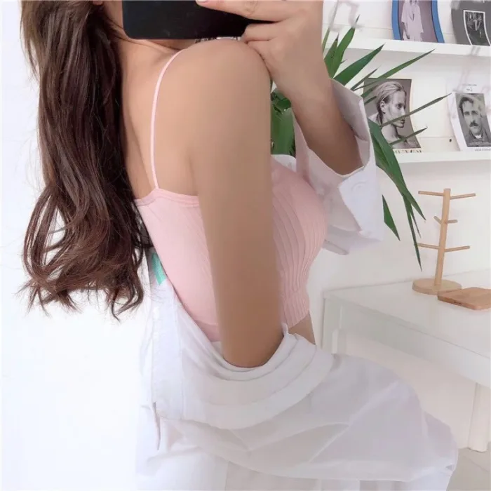 Women Cotton Underwear Tube Top Bra Ladies Thread Bra Comfort Up Women Sports Bra Sexy Top Female Crop Top Sexy Lingerie - Image 6