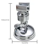 360°Swivel Vacuum Suction Cup Shower Head Holder Relocatable Handheld Showerhead Holder Wall Mounted Adjustable Bathroom Bracket - Image 5