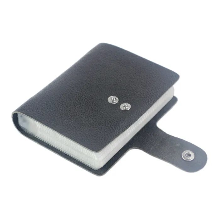 100% Genuine Leather Credit Card Holder Men Card Wallet ID Holder Women Business Card Case Large capacity with 60 Slots MC-902 - Image 5