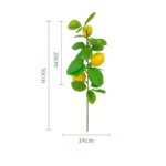 Lemon Branches Artificial Plants Fruits Home Decor Garden Sets Party Supplies Tree Accessories Fake Fruit Llimones Decorativos - Image 9