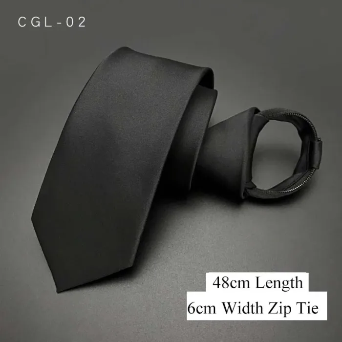 VEEKTIE Fashion Black Air Plane Pattern Necktie Solid Business Cool Ties for men Vestidos Zipper Tie 6 7 8CM Formal Tuxedo Slim - Image 11