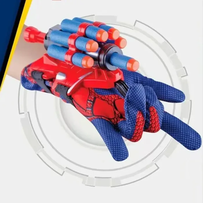 Soft Bullets Launcher Spray Wrist With Gloves Launching Soft Bomb Toy Gun Outdoor Games Toys - Image 1