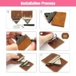 1pcs Metal Fashion Switch Lock Triangle Press Lock Clasp Leather Craft Women Bag Handbag Shoulder Bag Purse DIY Hardware - Image 6
