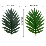 1PC Artificial Flowers Large Leaf Tree Autumn Christmas Vases for Wedding Decoration Home windowsill Decor accessory Fake Plants - Image 5