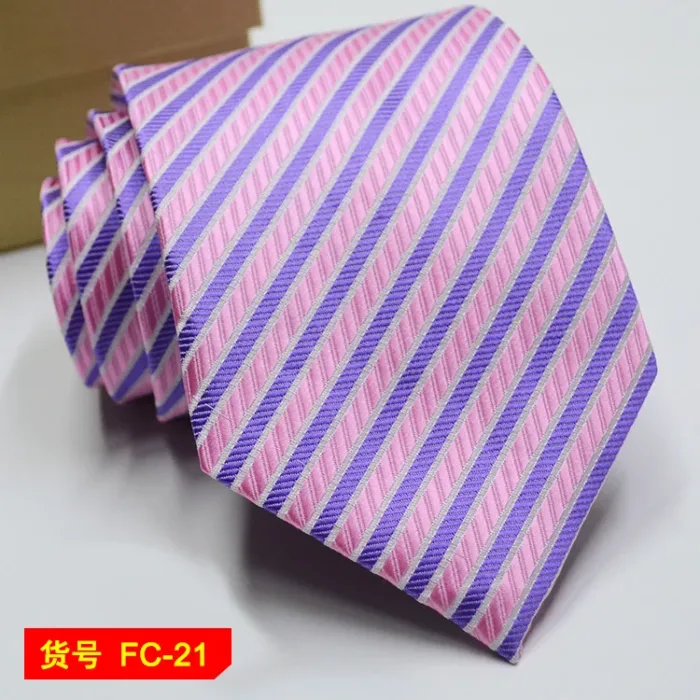 67 Styles Men's Ties Solid Color Stripe Flower Floral 7-8cm Jacquard Necktie Accessories Daily Wear Cravat Wedding Party Gift - Image 12
