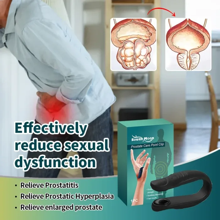 Prostate Care Point Clip Hand Meridians Massage Pressure Acupressure Acupoint Massager Relieve Fatigue Relax Soothing Tool - Image 3