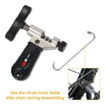 Bike Chain Tool Set, Bike Repair Tools, Chain Cutter Chain Opener, Chain Buckle Pliers, Wear Indicator Tool Standing Accessories - Image 2