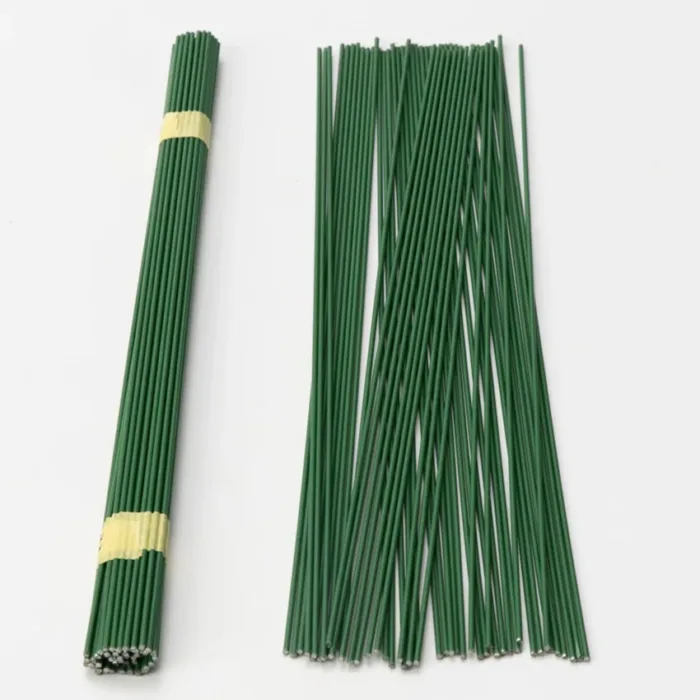 2mm*30CM Artificial Green Flower Stem DIY Floral Material Handmade Wire Stem Accessoies for Wedding Home Decoration - Image 4