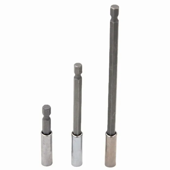 Electric Drill Socket Adapter 1/4 Hex shank self-locking quick release Screwdriver Extension Bar Bits Power Tools - Image 2