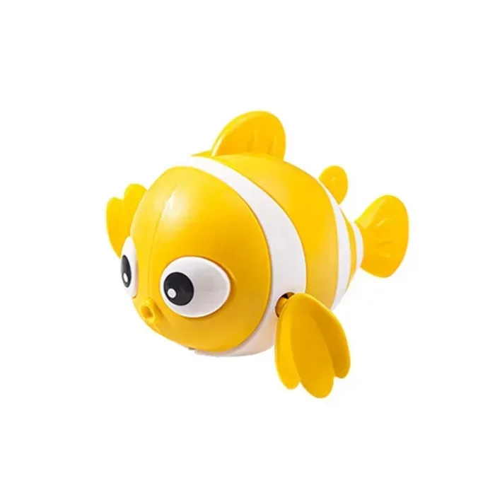 Baby Bath Toys Wind Up Paddling Pool Toys Floating Swimming Clownfish Clockwork Water Toy Bathtub Toys Gifts for Kids Toddler - Image 7