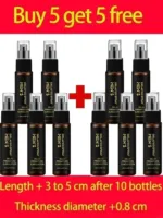 Penis Growth Male products Male strong Sex Delay Spray For Men External Use Anti Premature Ejaculation Lasting Prolong 60 Minute - Image 11