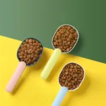Pet Cat Dog Food Shovel with Sealing Bag Clip Spoon Multifunction Thicken Feeding Scoop Tool Creative Measuring Cup Pet Supplies - Image 2