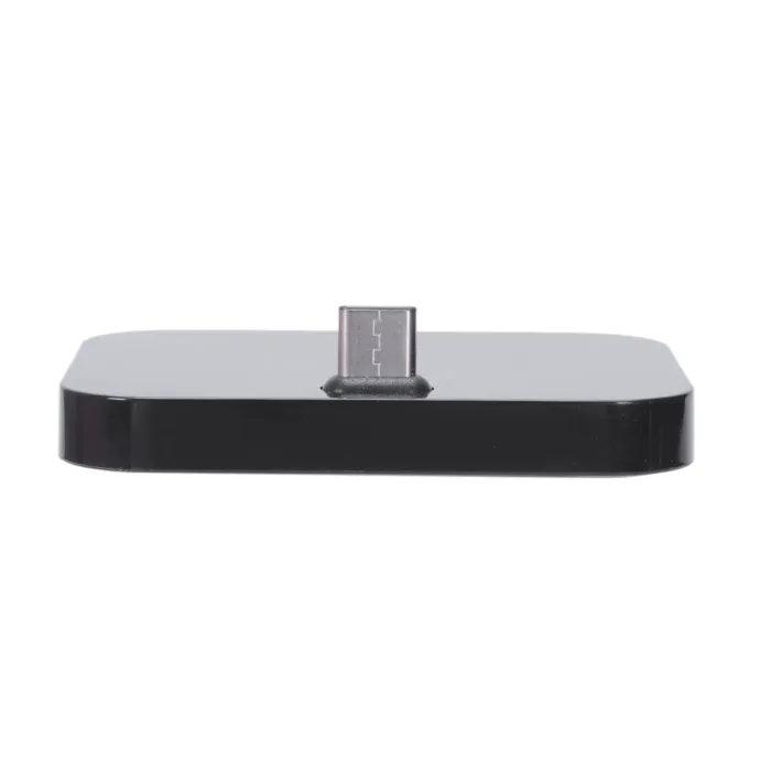 Mobile Phone Desktop Type-C Charger Stand Holder Cellphone Usb-C Charging Docking Station Black - Image 5