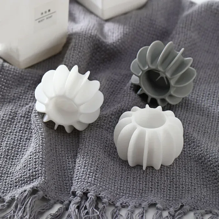 3pcs Silicone Magic Laundry Ball Reusable Clothes Hair Cleaning Tool Pet Hair Remover Washing Machine Cat Hair Catcher Laundry - Image 5