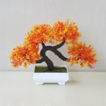 Simulated Potted Dragon Whisker Tree Bonsai Green Plant For Office Desktop Decoration Flowers Potted Home Creative Decoration - Image 4
