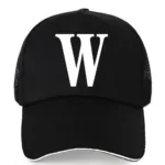 White Letter Mesh Caps Hats Summer Baseball Cap for Men Women Snapback Hats Casual Adjustable Black Hip Hop Caps Dad Casquette - Image 33