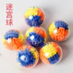 3D Maze Ball Brain Teaser Puzzles Mini Magic Labyrinth Games Puzzle Decompression Sensory Toys for Kids Adults Teens - Image 2