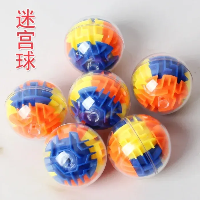 3D Maze Ball Brain Teaser Puzzles Mini Magic Labyrinth Games Puzzle Decompression Sensory Toys for Kids Adults Teens - Image 2