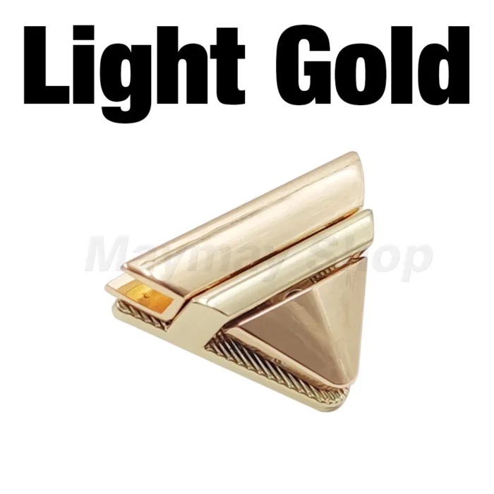 1pcs Metal Fashion Switch Lock Triangle Press Lock Clasp Leather Craft Women Bag Handbag Shoulder Bag Purse DIY Hardware - Image 10