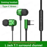 Falcon L Jack Magnetic Suction Wired Gaming Headset HiFi Bass Stereo 3.5mm Type-C Music Headset For Phone Computer Mic Headset - Image 11