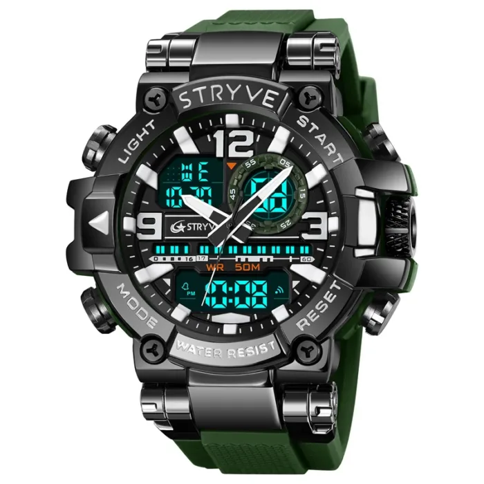 STRYVE Top Brand Men's Digital Watch Waterproof Sport Wristwatch for Men Military Electronic Watches High Quality Male Gifts - Image 7