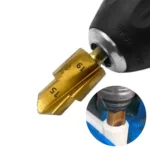 1pc 6.35mm Hexagonal Shank Drill Bit Water Pipe Expansion Drill Punch Plumber's Hole Expansion Drill Tool - Image 2