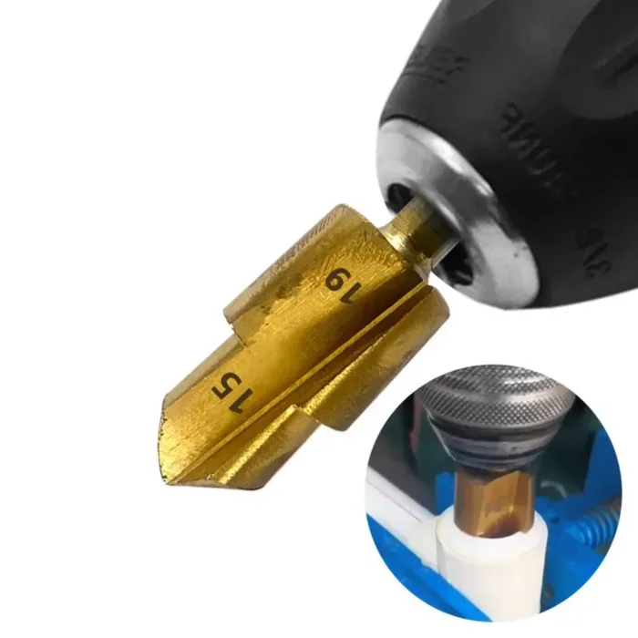 1pc 6.35mm Hexagonal Shank Drill Bit Water Pipe Expansion Drill Punch Plumber's Hole Expansion Drill Tool - Image 2