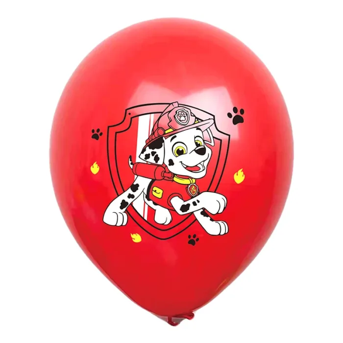 10pcs Cartoon Paw Patrol Balloon Dog Themed Birthday Party Decoration Latex Balloons Kids Toys Supplies Home Decor Animal Gift - Image 3