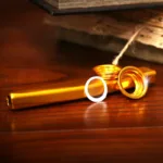 Metal Kazoo Lightweight Portable for Beginner Flute Instrument Music Lover Woodwind Instrument Simple Design Lightweight Whistle - Image 5