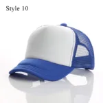 Classic Fashion Baseball Cap High Quality Travel Cap Summer Mesh Baseball Cap Breathable Men Women Hip Hop Hat Parent-child Caps - Image 8