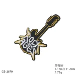 Musical Patch Instrument Notes Guitar Tape Ukulele Patches Embroidery Cloth Sticker DIY Badge Clothes Backpack Decoration - Image 8