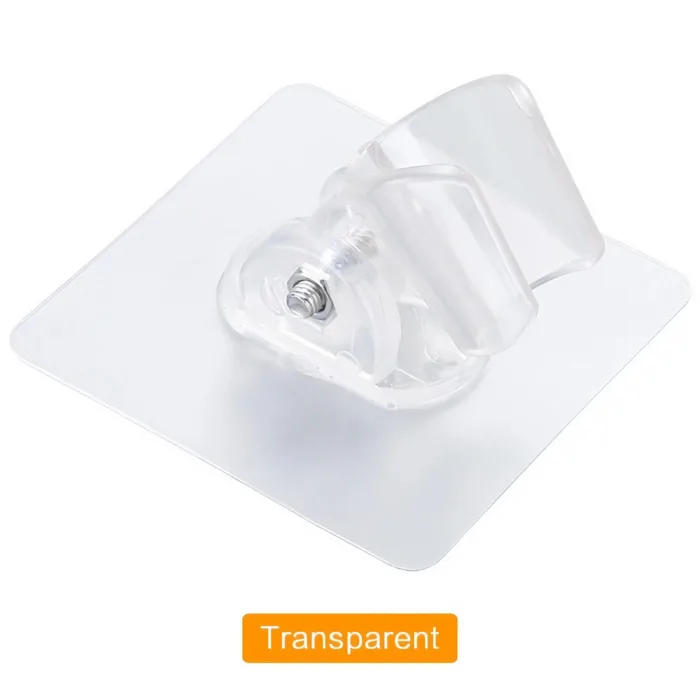 90° adjustable shower head bracket Self Adhesive Shower Head Wall Mount Holder for Handheld Shower Adjustable Showerhead Rack - Image 7