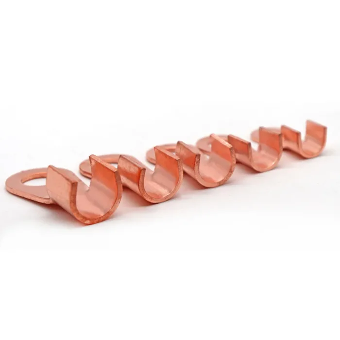 10/50PCS Copper OT Terminal Non-Insulated Wire Connector Bare Electrical Cable Terminals Lug Battery Ring Crimp Terminal 10-400A - Image 6