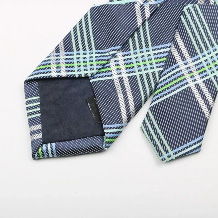 6cm Width Navy Paisley Neck Ties For Men Business Handmade Narrow Soft Polyester Neckties Trendy Fashion Shirt Suit Accessories - Image 4