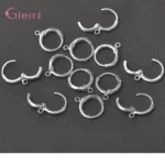 20 Pcs/Lot 925 Sterling Silver Earring Hooks Bluk Items Wholesale Jewelry Making Supplies - Image 2