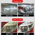 Car Headlight Restoration Polishing Kits Headlamp Scratch Remover Repair Cleaning Paste Remove Oxidation Headlight Polish Liquid - Image 3