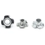 5-50pcs M3 M4 M5 M6 M8 M10 Zinc Plated Four Claws Nut Speaker T-nut Blind Pronged Insert Tee Nut Furniture Hardware - Image 3