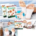 Korea Kinoki Cleansing Detox Leg Healthy Herbal Pads Ubat Feet Care Foot Spa Dropshipping Foot Care Dispel Dampness Sleep Well - Image 2