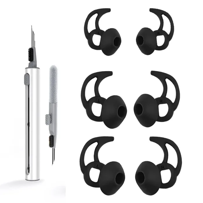 KUTOU Silicone Ear Tips for Bose QuietComfort Noise Cancelling Earbuds for Bose Sport Eartips Silicone Eargel Earplugs 3 Pairs - Image 6
