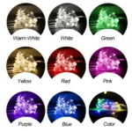 LED Fairy Lights Copper Wire Waterproof Garland 1m/2m/3m/5m DIY LED String Lights Christmas Party bedroom wedding Decoration - Image 3