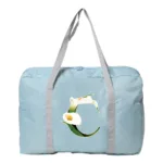 Travel Bag Unisex Large Capacity Bag Luggage WaterProof Travel Accessories Flower Color Clothes Storage Nylon Foldable Handbags - Image 28